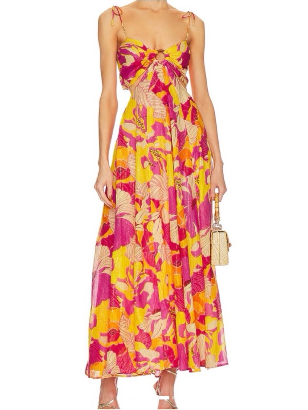Sundress: Magda dress in flower print